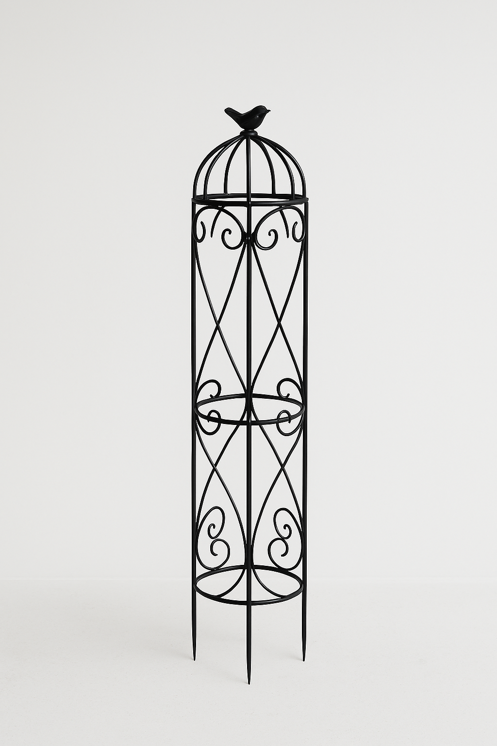 Obelisk with Bird 49'' Tall