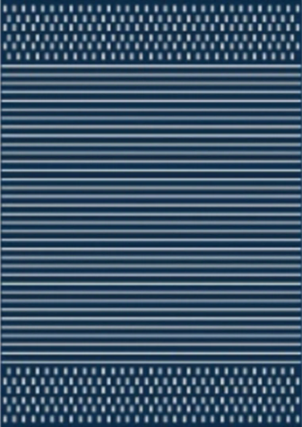 Cabana (Navy) 5'x7' Indoor/Outdoor Rug