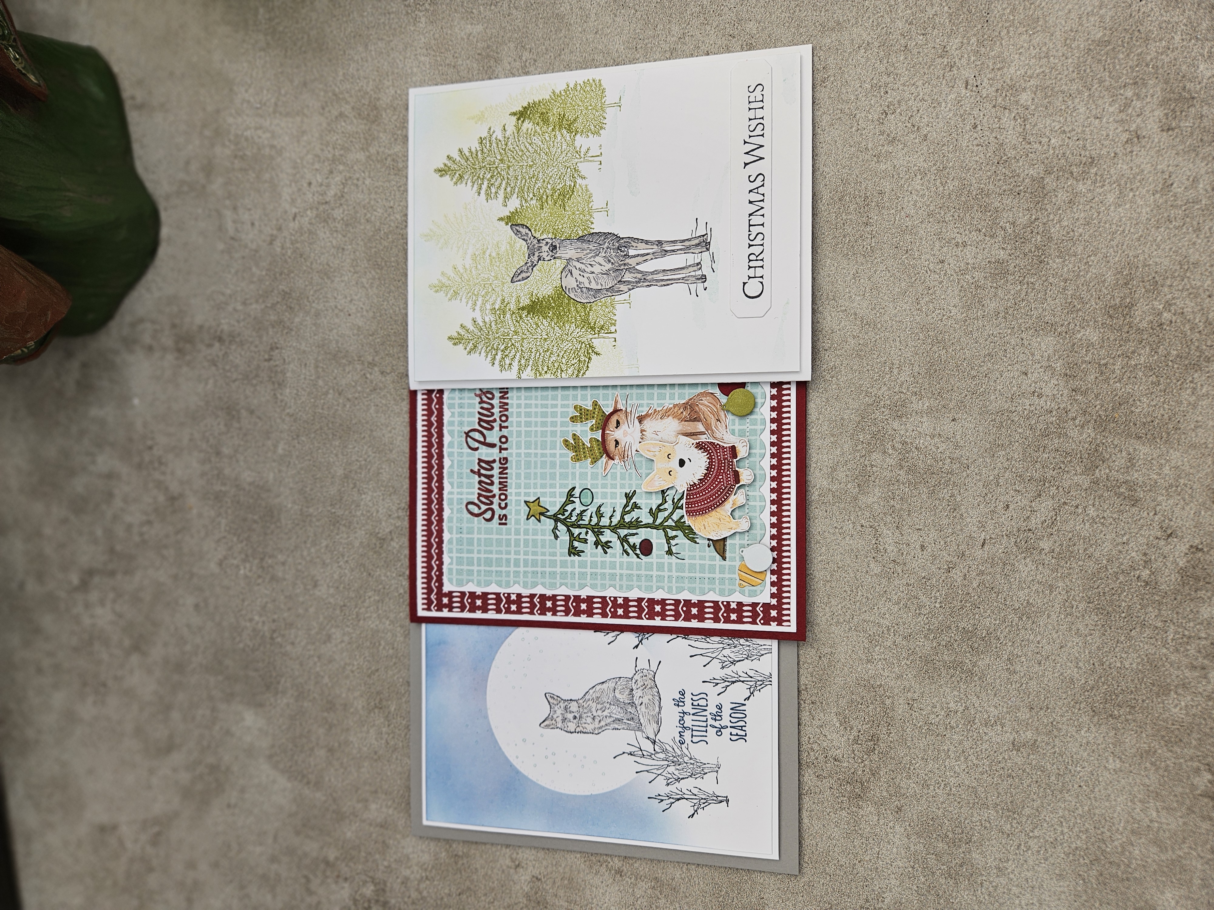 Handmade Christmas Cards.  Let us choose the perfect card for your special occasion.