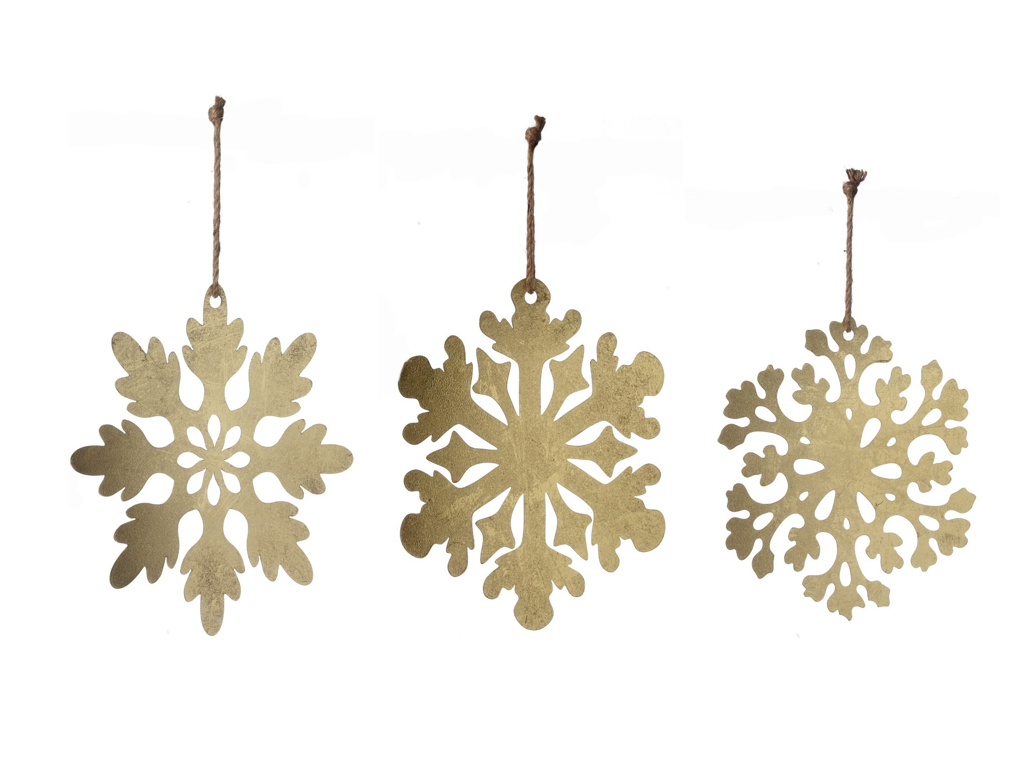 Gold Snowflake