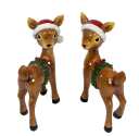 Christmas Deer Figurines