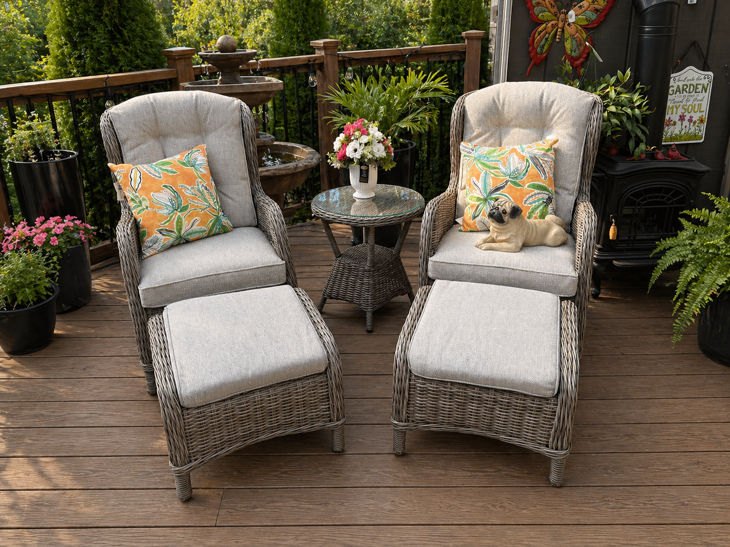 Rio Reclining Chair Set
